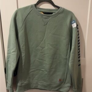 Carhartt Women’s Sage Green Crewneck Sweater